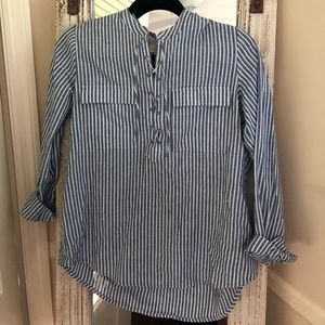 Striped J. Crew top